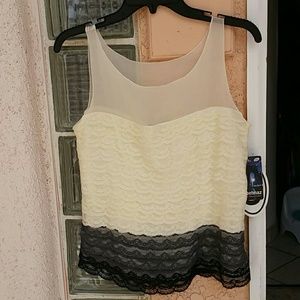 Behnaz Sarafpour lace tank